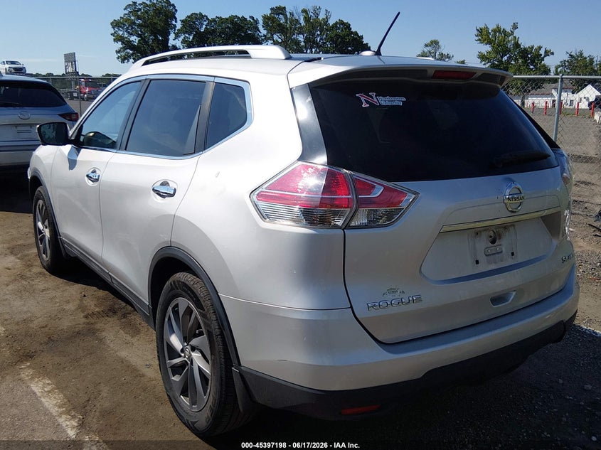 2016 NISSAN ROGUE auction photo 3