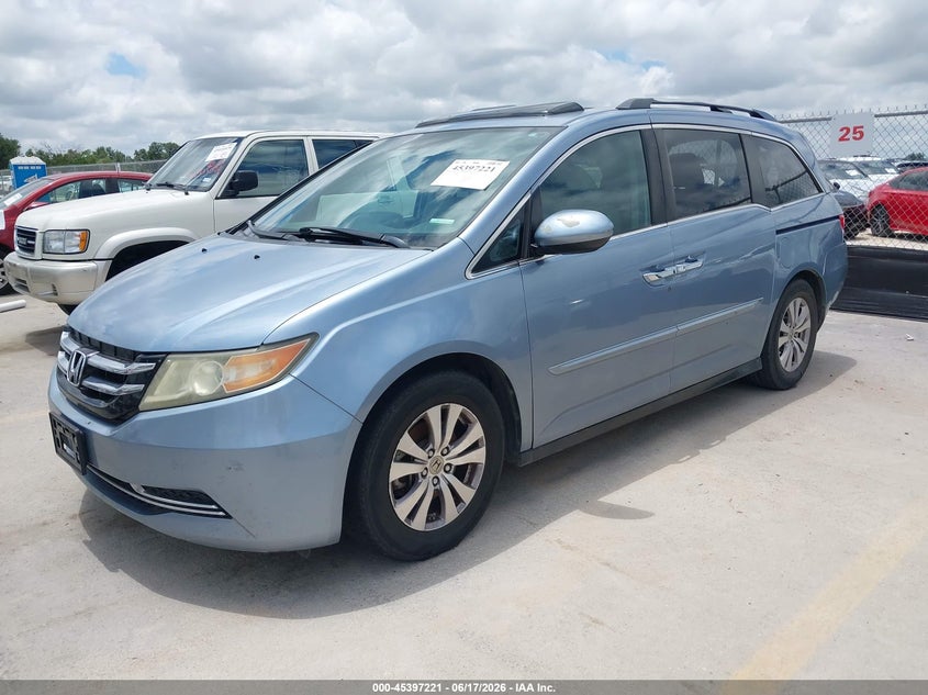 2014 HONDA ODYSSEY VAN 3.5L V-6 VVT, 248HP