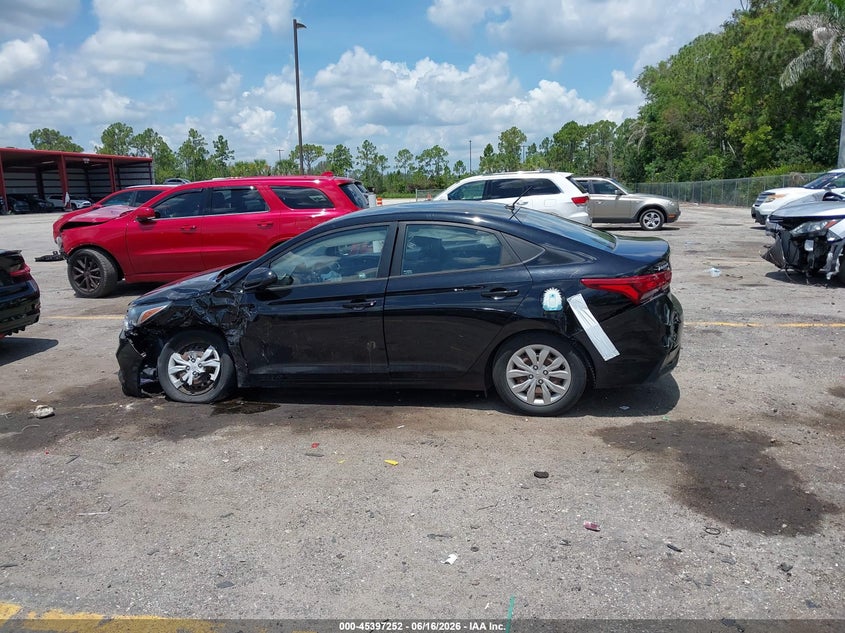 2021 Hyundai Accent Se VIN: 3KPC24A61ME128472 Lot: 45397252