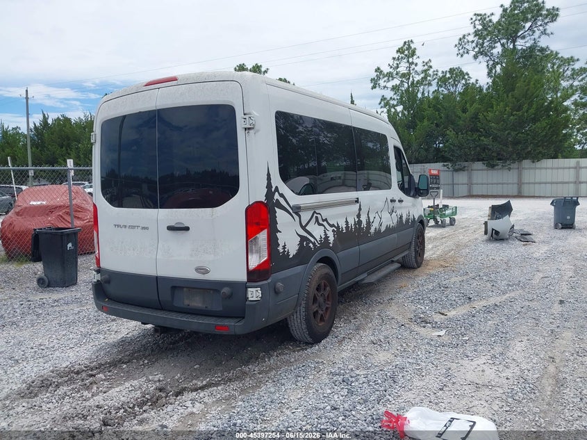 Vin: 1fbax2cm1fka74829, lot: 45895257, ford transit-350 xl/xlt 20154