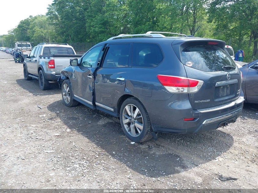 Vin: 5n1ar2mm6dc628213, lot: 45895292, nissan pathfinder platinum 20133