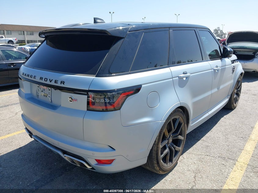 Vin: salwz2re6na235345, lot: 45895310, land rover range rover sport svr/svr carbon edition 20224