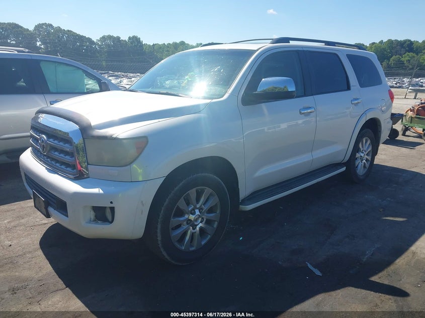 Vin: 5tddw5g13as032368, lot: 45895318, toyota sequoia platinum 5.7l v8 20102