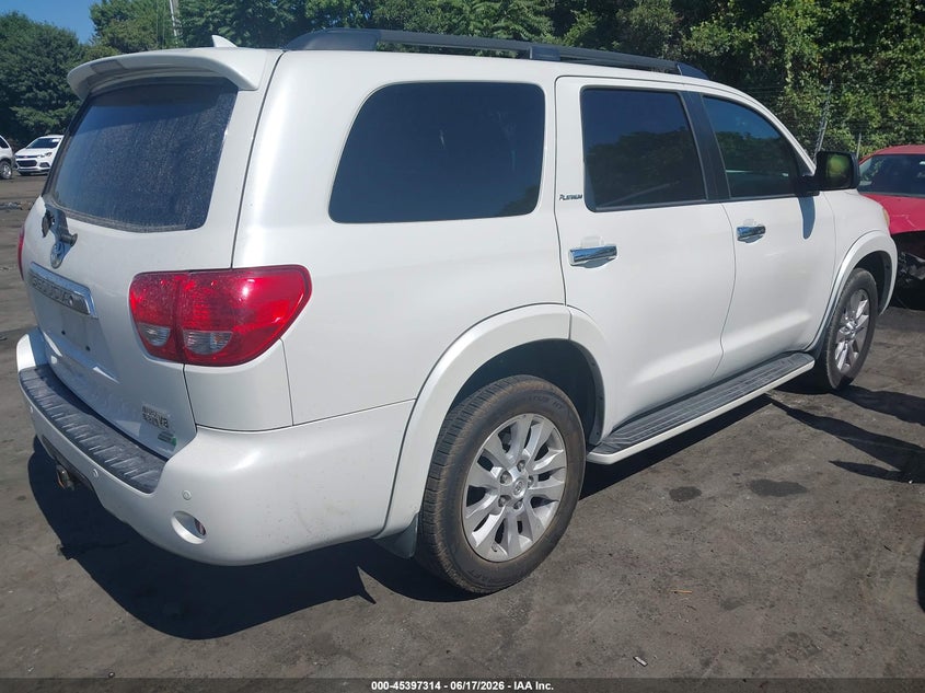 Vin: 5tddw5g13as032368, lot: 45895318, toyota sequoia platinum 5.7l v8 20104