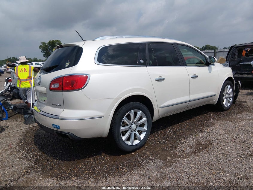 Vin: 5gakrbkd6ej182932, lot: 45895370, buick enclave leather 20144