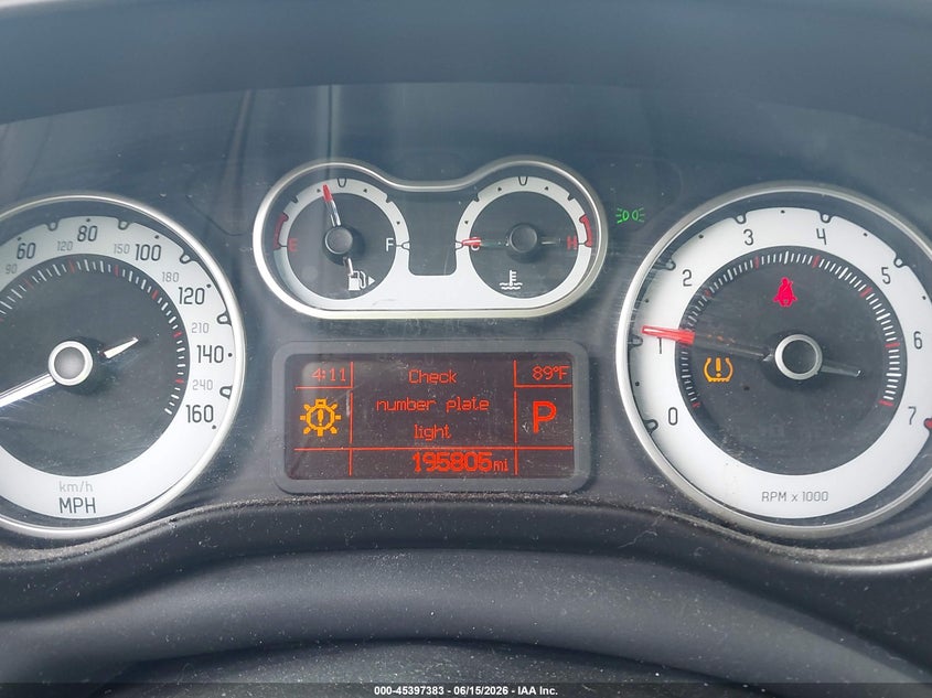 2014 Fiat 500L Trekking VIN: ZFBCFADH1EZ011984 Lot: 45397383