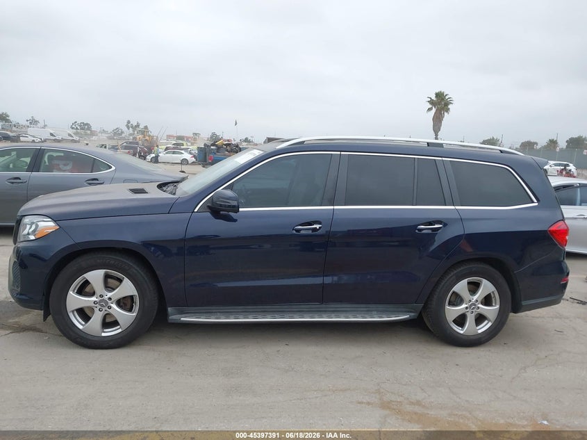 2017 Mercedes-Benz Gls 450 4Matic VIN: 4JGDF6EE5HA954445 Lot: 45397391