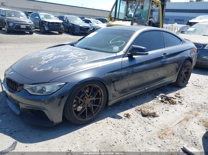Vin: wba3r1c57ef729498, lot: 45895413, bmw 435i 20142