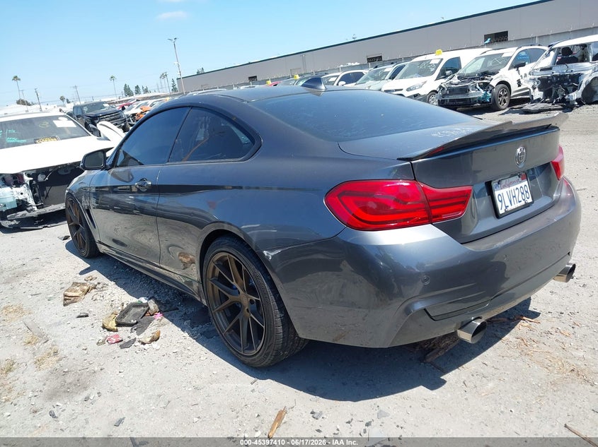 Vin: wba3r1c57ef729498, lot: 45895413, bmw 435i 20143