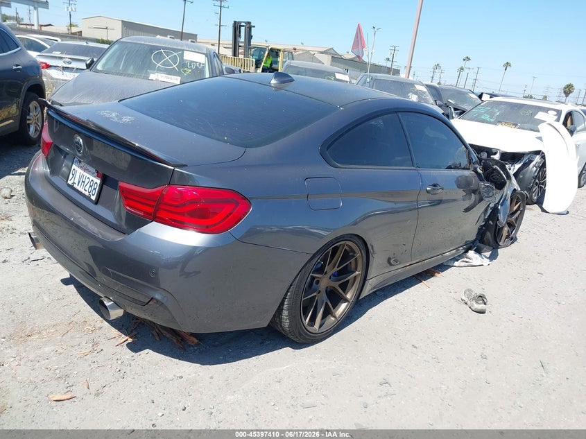 Vin: wba3r1c57ef729498, lot: 45895413, bmw 435i 20144