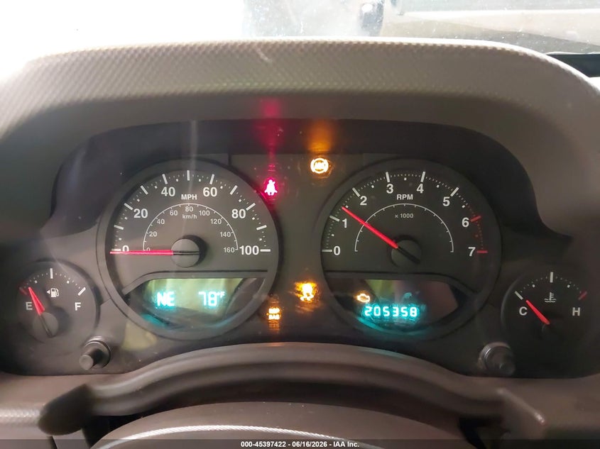 2007 JEEP WRANGLER CABRIO 3.8L V-6 202HP