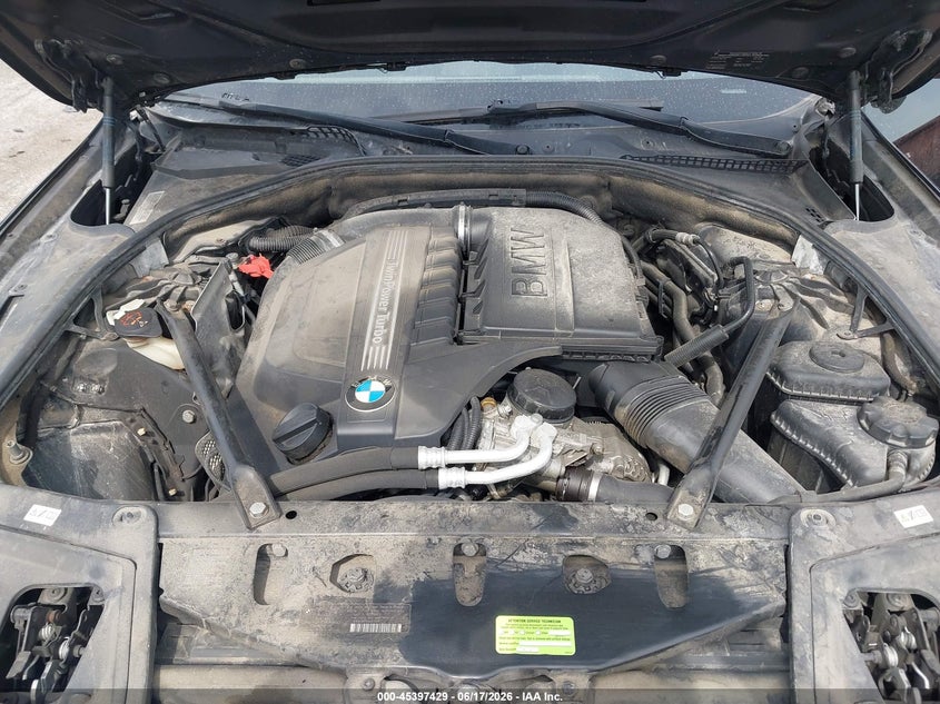 2013 BMW 5ER SEDAN 3.0L I-6 DI, DOHC, VVT, TURBO, 300HP
