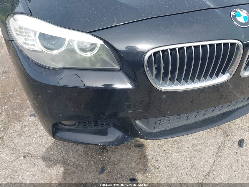 2013 BMW 5ER SEDAN 3.0L I-6 DI, DOHC, VVT, TURBO, 300HP