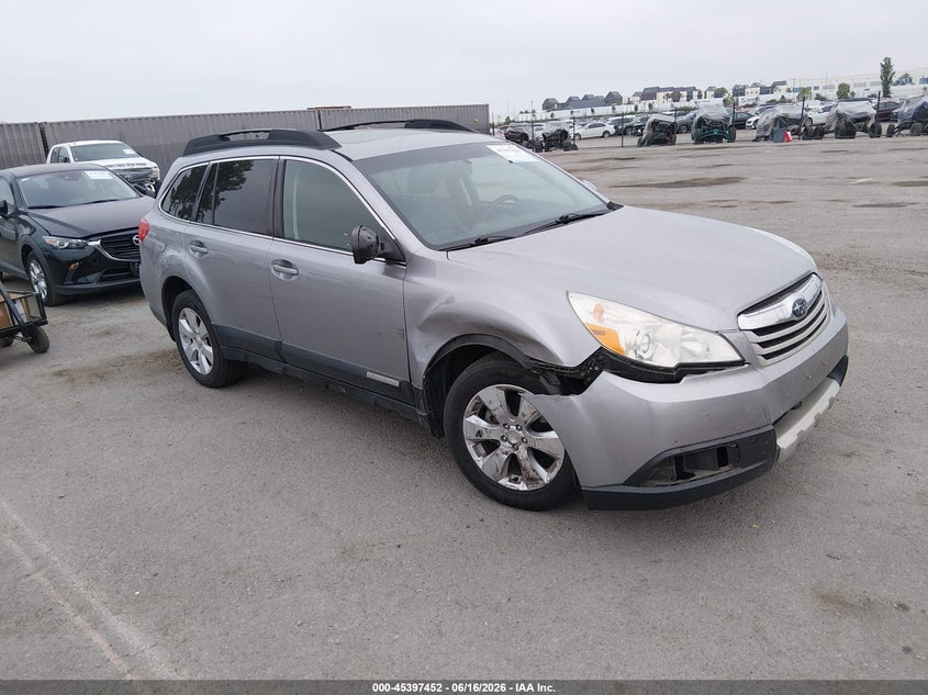 Vin: 4s4brbkc8b3394863, lot: 45895455, subaru outback 2.5i limited 2011 img_1