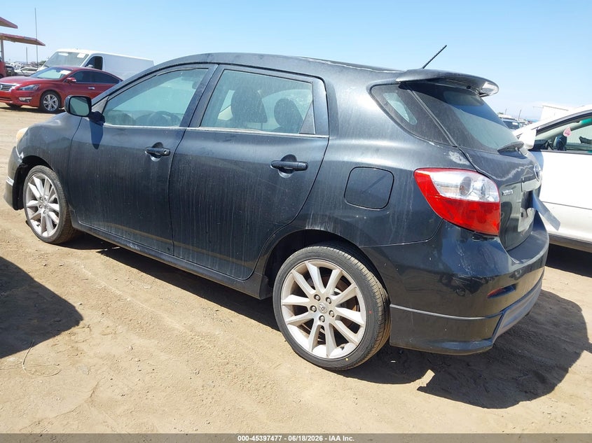 Vin: 2t1me4ee1ac005942, lot: 45895480, toyota matrix xrs 20103