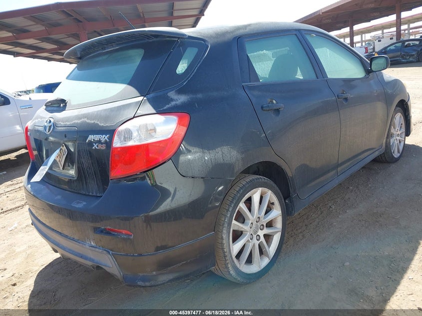 Vin: 2t1me4ee1ac005942, lot: 45895480, toyota matrix xrs 20104