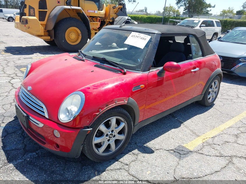2008 Mini Cooper WMWRF33538TG17983 photo 1