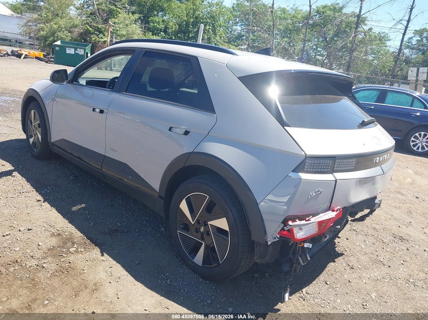 Vin: 7yaknddc9sy005345, lot: 45895511, hyundai ioniq 5 sel 20253