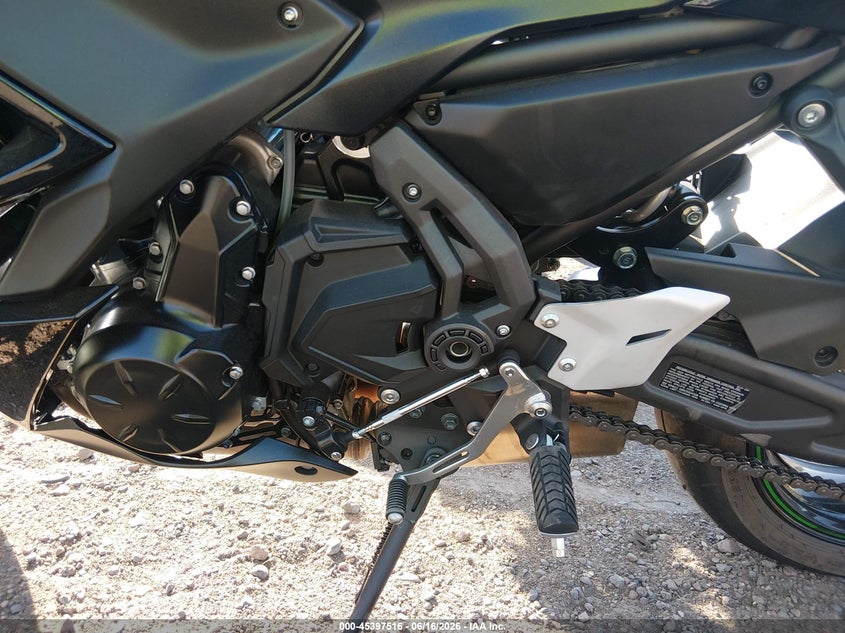 2025 Kawasaki Ex650 R VIN: ML5EXER18SDAG3488 Lot: 45397516