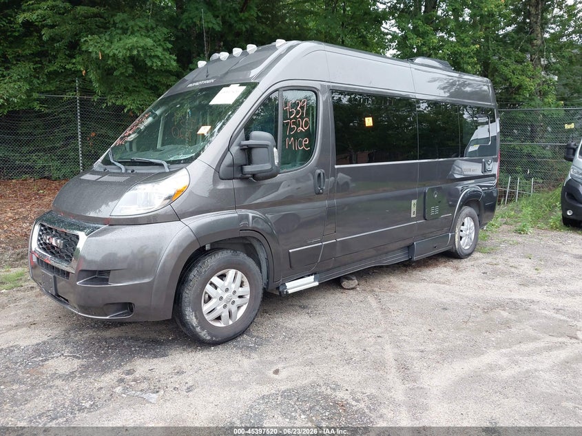 Vin: 3c6trvdg7je144197, lot: 45895523, ram promaster 2500 high roof 159 wb 20182