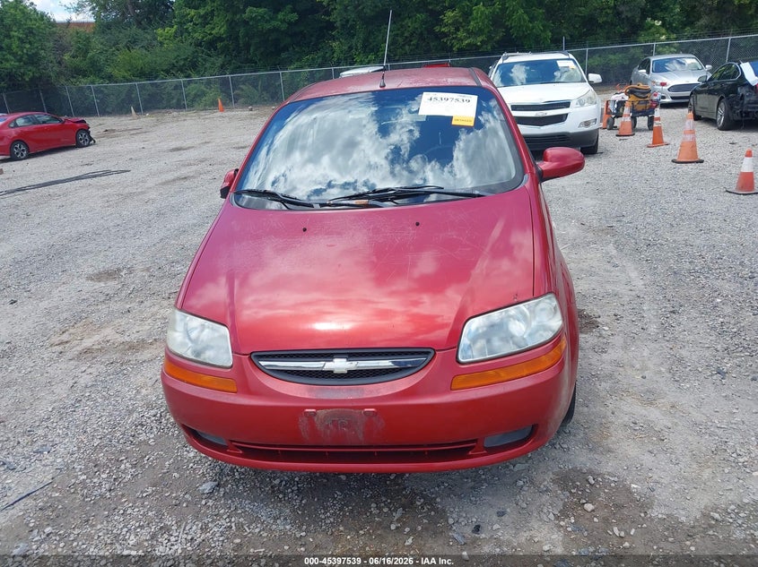 2007 Chevrolet Aveo Svm VIN: KL1TD66687B785583 Lot: 45397539