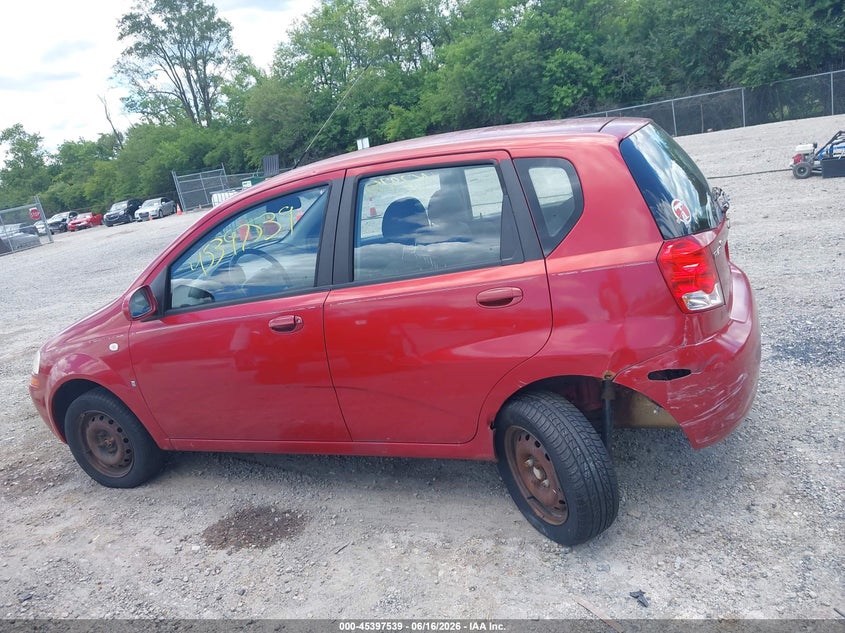2007 Chevrolet Aveo Svm VIN: KL1TD66687B785583 Lot: 45397539