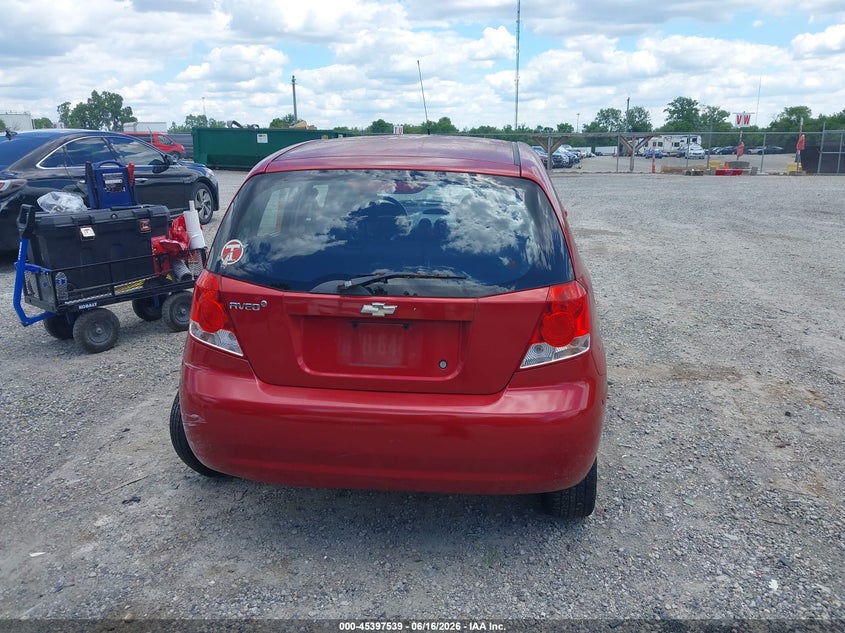 2007 Chevrolet Aveo Svm VIN: KL1TD66687B785583 Lot: 45397539