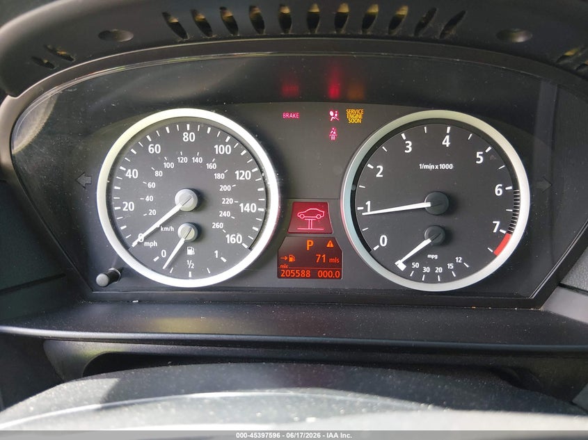 2007 BMW 525I auction photo 5