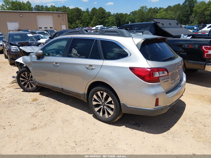 Vin: 4s4bsanc1h3339870, lot: 45895618, subaru outback 2.5i limited 20173