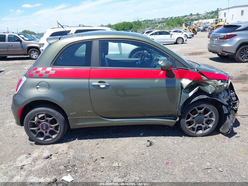 2012 Fiat 500 Sport VIN: 3C3CFFBRXCT104906 Lot: 45397656