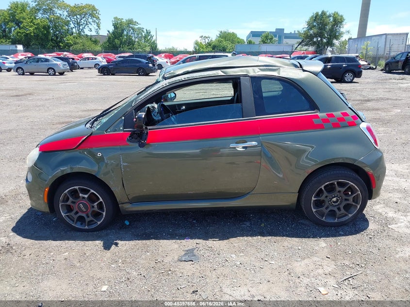 2012 Fiat 500 Sport VIN: 3C3CFFBRXCT104906 Lot: 45397656