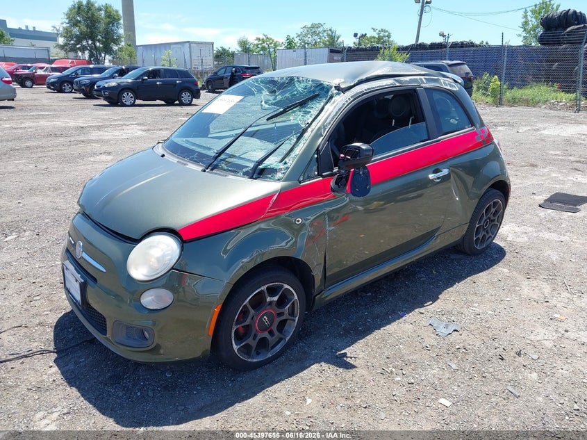 Vin: 3c3cffbrxct104906, lot: 45895659, fiat 500 sport 20122