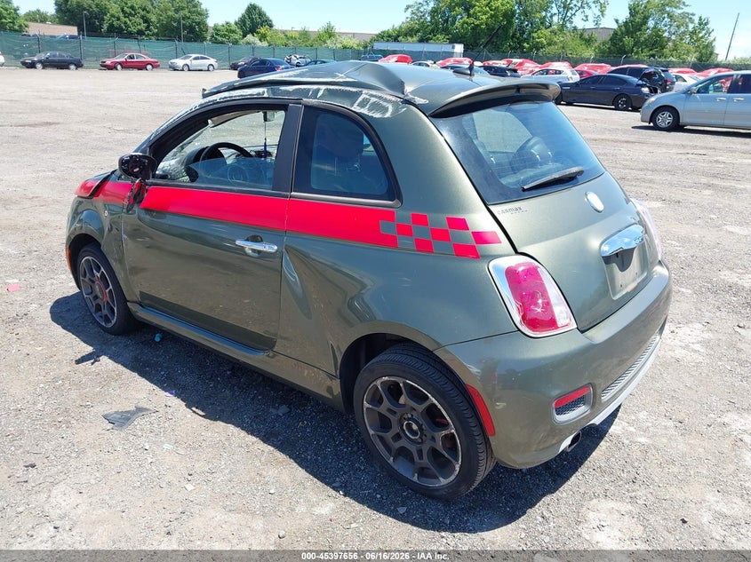 Vin: 3c3cffbrxct104906, lot: 45895659, fiat 500 sport 20123