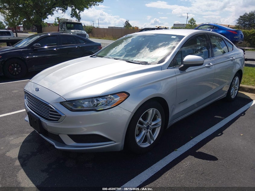 2018 Ford Fusion Hybrid S 3FA6P0UU0JR235928 photo 1