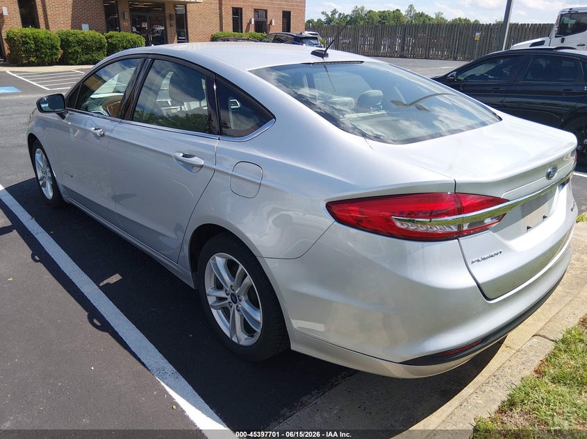 2018 FORD FUSION HYBRID S — Фото 3