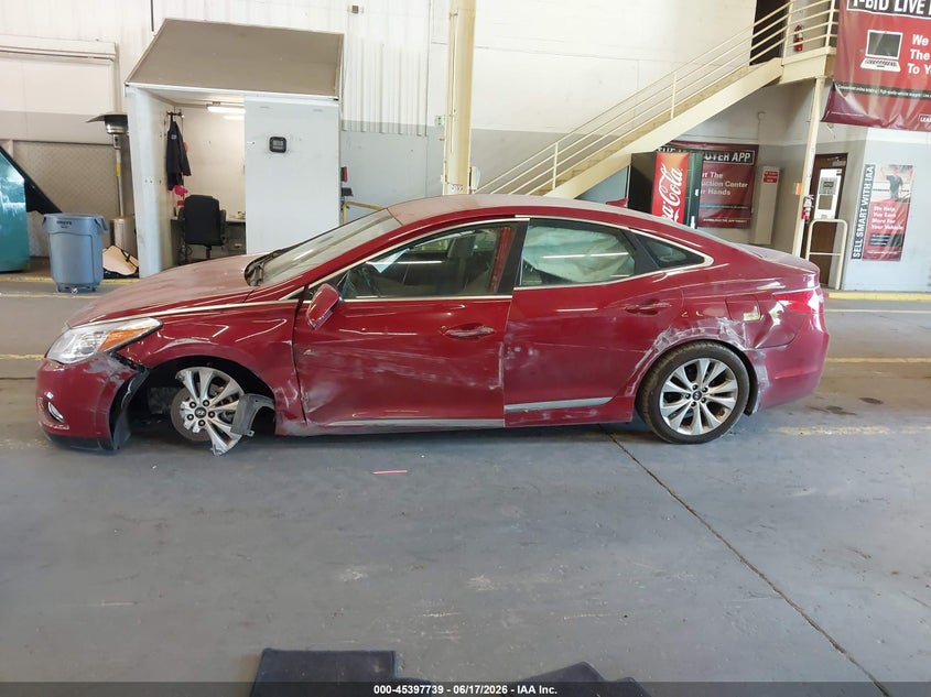 2014 Hyundai Azera Limited VIN: KMHFH4JG7EA386046 Lot: 45397739