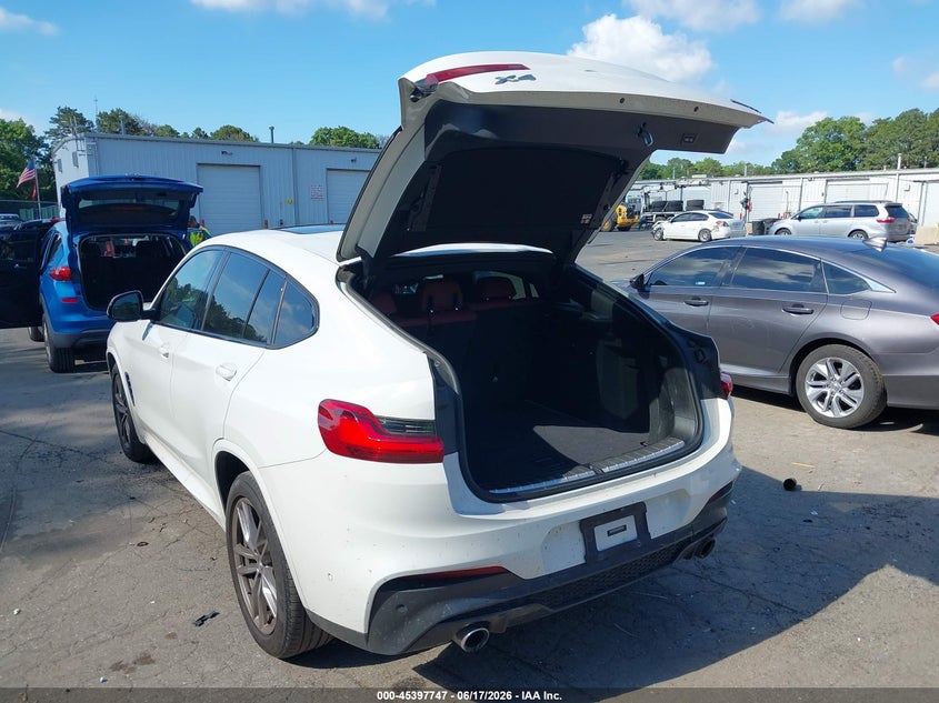 Vin: 5ux2v1c04m9e77187, lot: 45895750, bmw x4 xdrive30i 20213