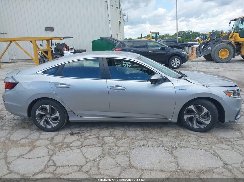 2019 Honda Insight Ex VIN: 19XZE4F55KE009922 Lot: 45397776