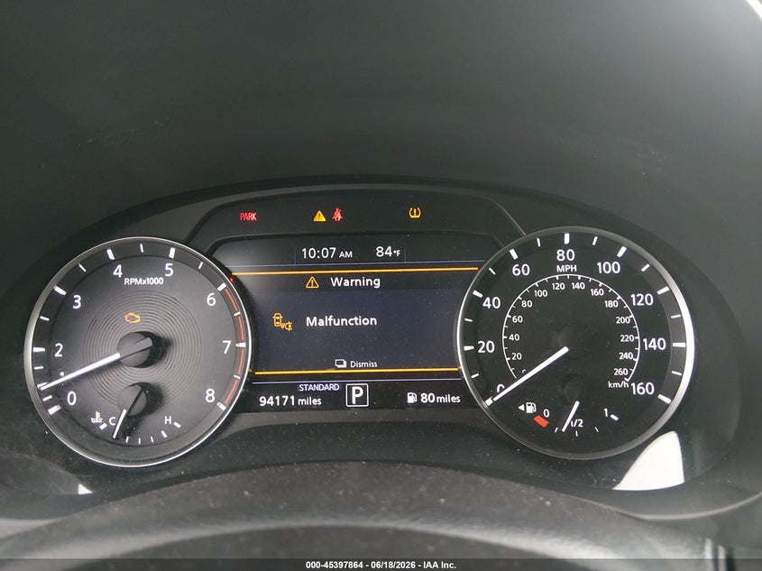 2019 Infiniti Qx50 Essential VIN: 3PCAJ5M18KF100224 Lot: 45397864