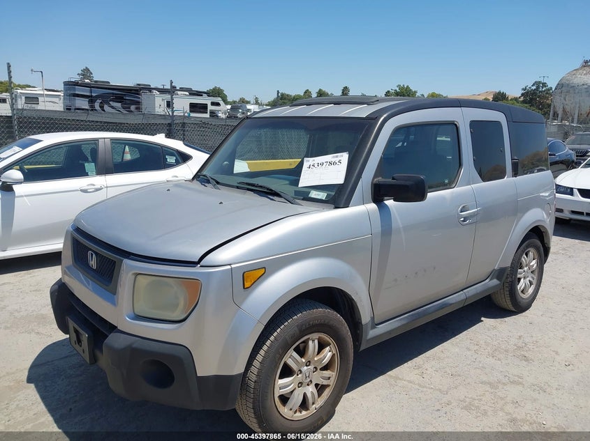 2006 Honda Element Ex-P VIN: 5J6YH18776L000663 Lot: 45397865