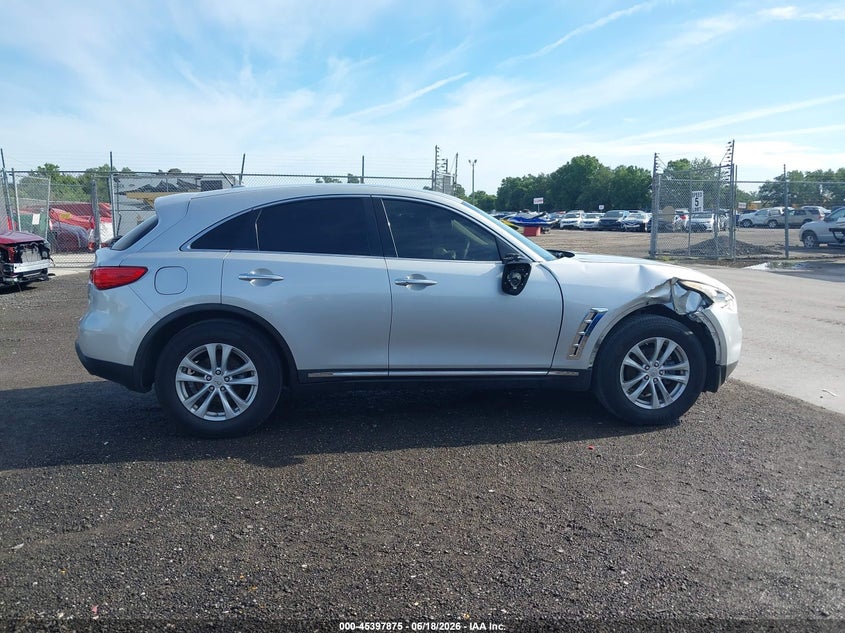 2017 Infiniti Qx70 VIN: JN8CS1MU4HM141883 Lot: 45397875
