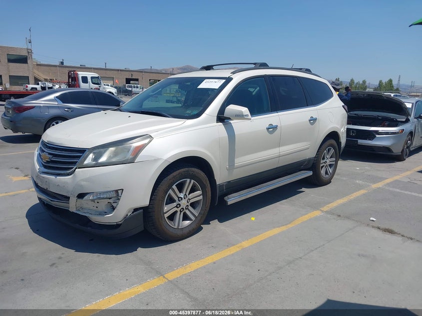 2015 CHEVROLET TRAVERSE SPORT UTILITY VEHICLE 3.6L V-6 DI, DOHC, VVT, 281HP