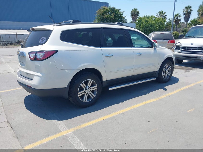 2015 CHEVROLET TRAVERSE SPORT UTILITY VEHICLE 3.6L V-6 DI, DOHC, VVT, 281HP