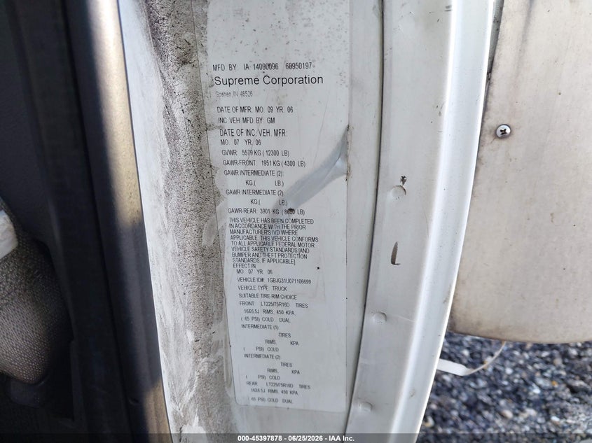 2007 CHEVROLET EXPRESS CUTAWAY auction photo 8