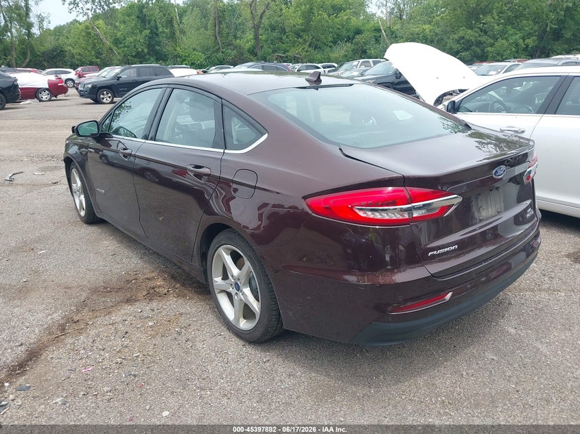 2019 FORD FUSION HYBRID auction photo 3
