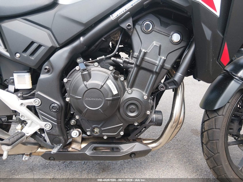 2025 Honda Cb500 Xa VIN: MLHPC7255S5100590 Lot: 45397885