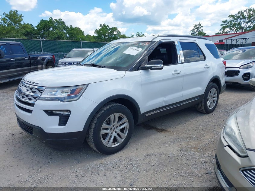Vin: 1fm5k8d8xkgb26693, lot: 45895891, ford explorer xlt 20192