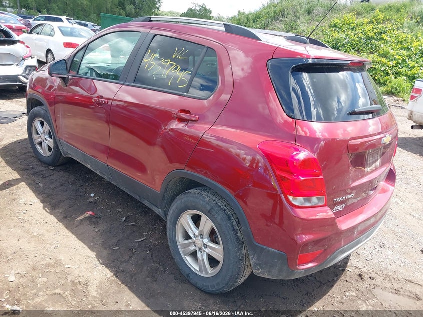 2021 CHEVROLET TRAX SPORT UTILITY VEHICLE 1.4L I-4 DI, DOHC, VVT, TURBO, 155HP