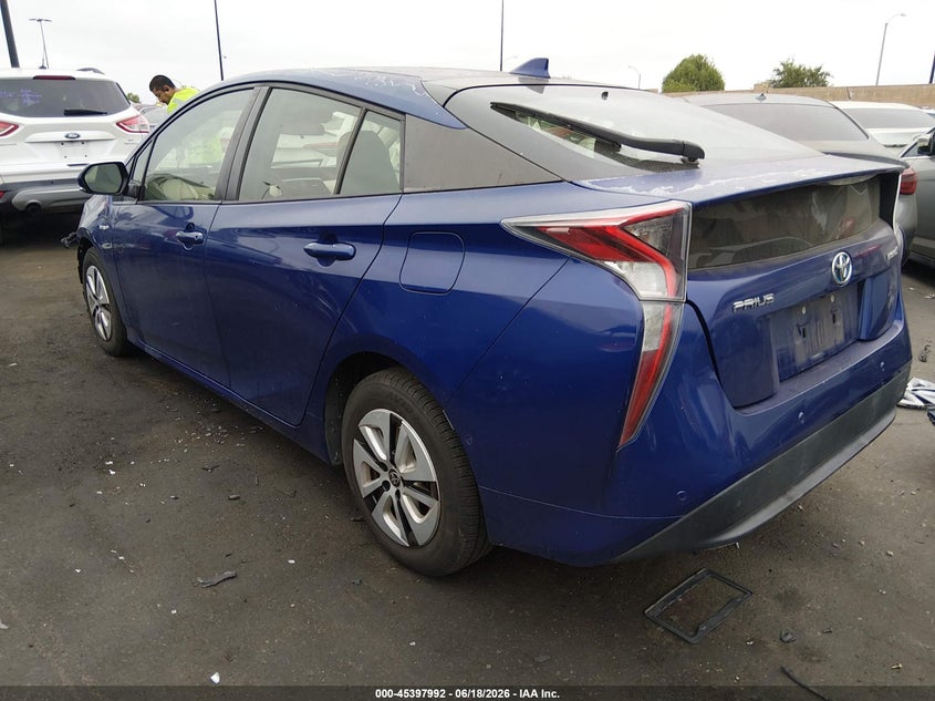 2017 TOYOTA PRIUS HATCHBACK 1.8L I-4 DOHC, VVT, 95HP