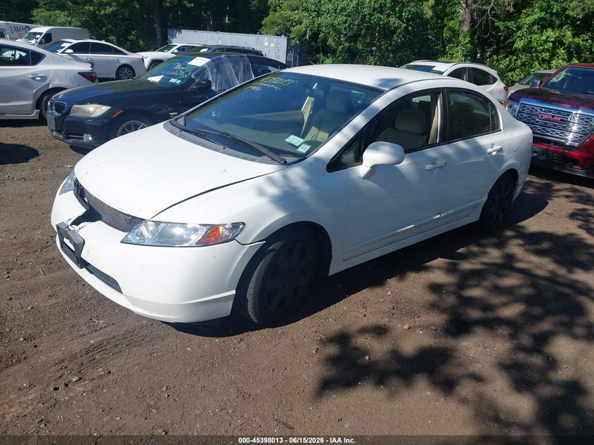2007 Honda Civic Lx 2HGFA16527H313011 photo 1
